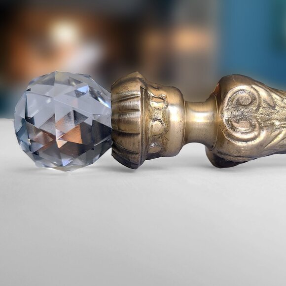 MAGNIFYING GLASS ~ Objet d’art Victorian Era Reproduction - Picture 5 of 9